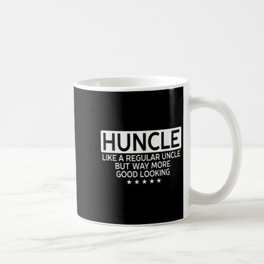 Huncle – 通常の叔父の方法より良い外観 コーヒーマグカップ (右)