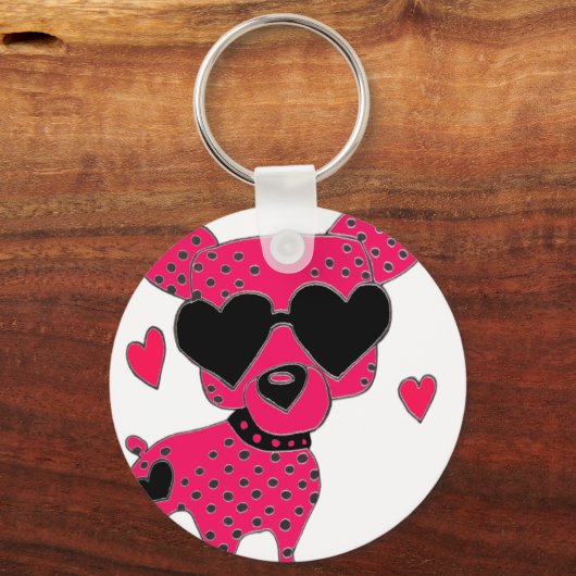 Hund キーホルダー (正面)