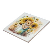 Hund Aquarell タイル (側面)