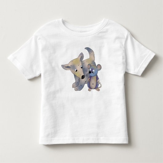 Hund und Maus トドラーTシャツ (正面)