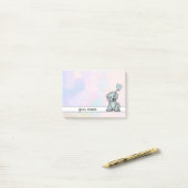 Hundchen Post-it Klebezettel ポストイット (デスク上)