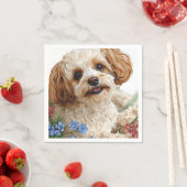 Hunde スタンダードカクテルナプキン (インサイチュ)