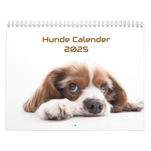 Hunde Calender 2025 カレンダー (カバー)