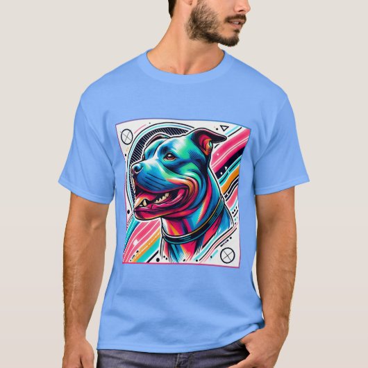 Hundeillustration Tシャツ (正面)