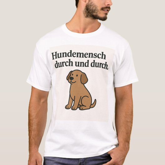 HUNDEMENSCH T SHIRT Tシャツ (正面)