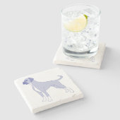 Hunderasse Boxer ストーンコースター (横)