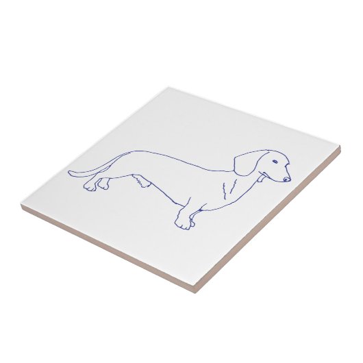 Hunderasse Dackel タイル (側面)