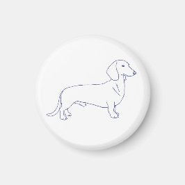 Hunderasse Dackel マグネット