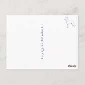 Hunderasse Schäferhund ポストカード (裏面)