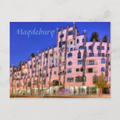 Hundertwasser in Magdeburgの写真 ポストカード (正面)