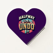 Hundoへの途中 – 50誕生日 ノートブック (裏面)