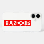 Hundo Pスタンプ Case-Mate iPhoneケース (裏面 (横))