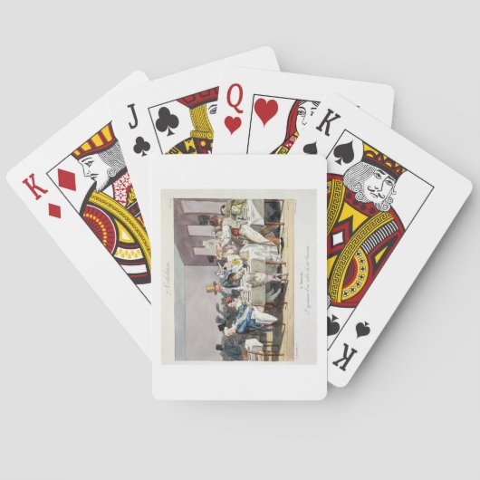 hundred-seaterのレストラン: 「Suからの5時、 トランプ (裏面)