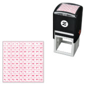 Hundreds Chart Self-Inking Stamp セルフインキングスタンプ (インサイチュ)