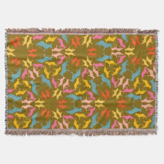 Hundsmuster スローブランケット (正面)