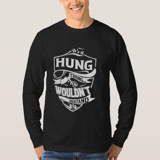 HUNGなものはあなたには理解できない ギフト Tシャツ (正面)