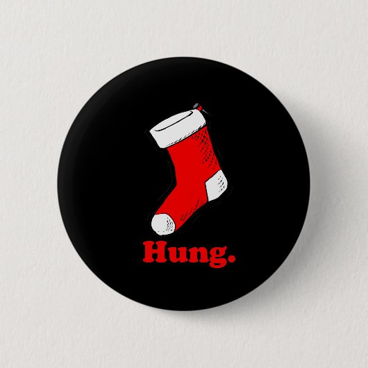 Hung 缶バッジ (正面)