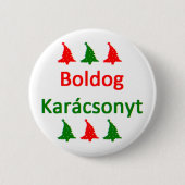 hungarian boldog karacsonyt 缶バッジ (正面)