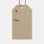 hungarian flowers -vibrant colors ギフトタグ (裏面)