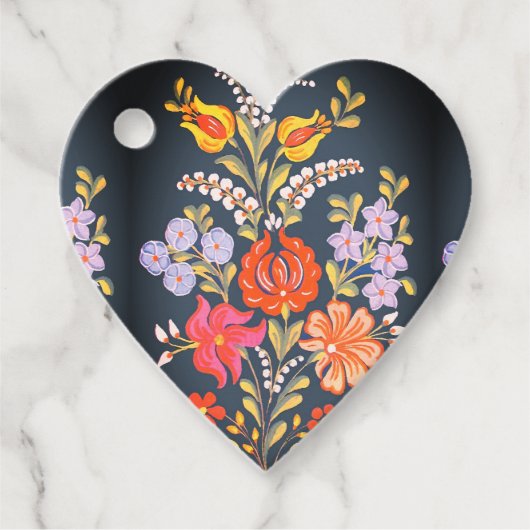 hungarian flowers -vibrant colors フェイバータグ (正面)