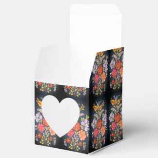 hungarian flowers -vibrant colors フェイバーボックス