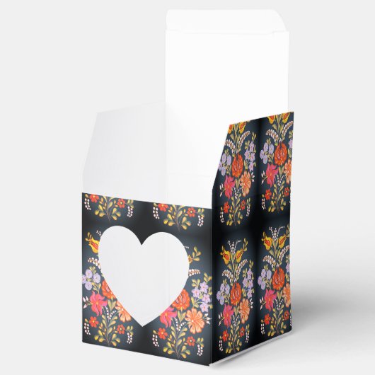 hungarian flowers -vibrant colors フェイバーボックス (オープン)