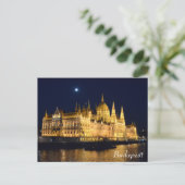 Hungarian Parliament building in Budapest ポストカード (スタンド正面)
