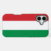 Hungary Flag iPhoneケース (裏面横)