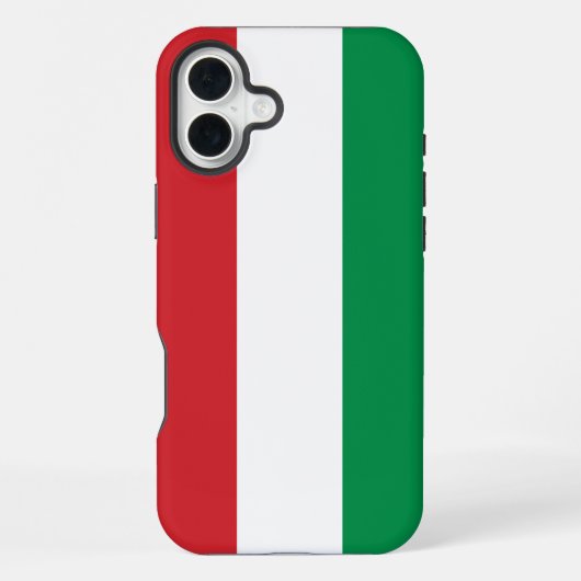 Hungary Flag iPhoneケース (裏面)
