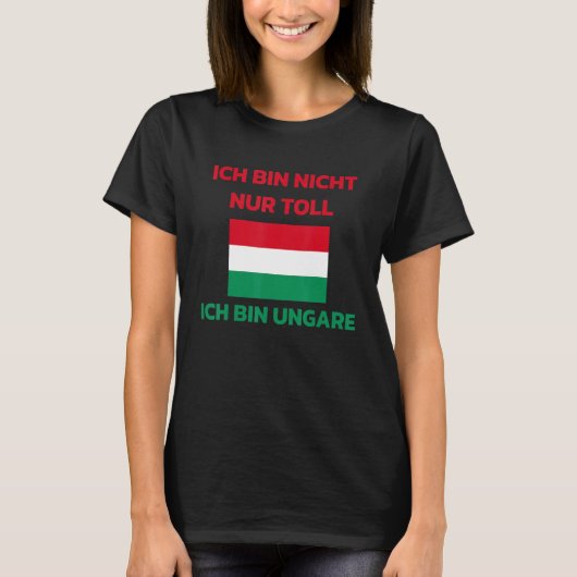 Hungary Funny Hungary Budapest Hungarian Saying Fl Tシャツ (正面)