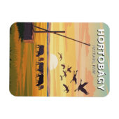 Hungary Hortobagy National Park Travel マグネット (横)