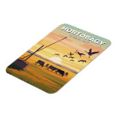 Hungary Hortobagy National Park Travel マグネット (左側)
