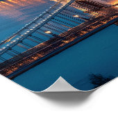 Hungary Illustration Travel Art Vintage ポスター (角)