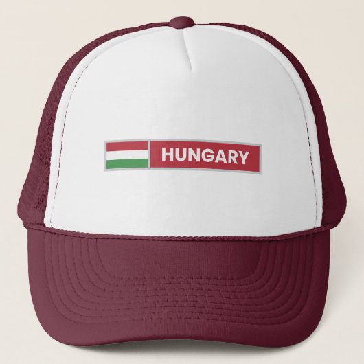 Hungary National Flag キャップ (正面)