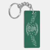 hungary religious motif medieval virgin mary jesus キーホルダー (正面左)