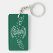 hungary religious motif medieval virgin mary jesus キーホルダー (裏面)