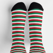 Hungary Socks, patriotic Hungarian Flag fashion ソックス (上部)