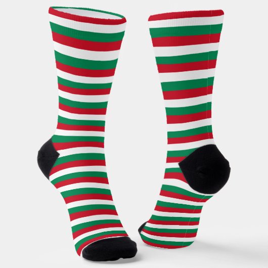 Hungary Socks, patriotic Hungarian Flag fashion ソックス (傾斜あり)
