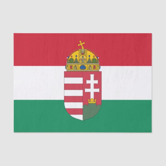 Hungary tissue paper, Hungarian Flag tissue paper 薄葉紙 (正面)