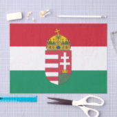 Hungary tissue paper, Hungarian Flag tissue paper 薄葉紙 (クラフト)