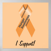 Hunger Awareness Poster ポスター (正面)