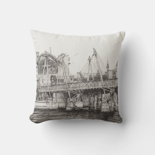 Hungerford橋ロンドン30/10/2006 クッション (正面)