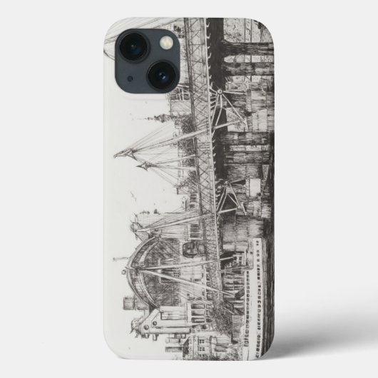 Hungerford橋ロンドン30/10/2006 Case-Mate iPhoneケース (裏面)