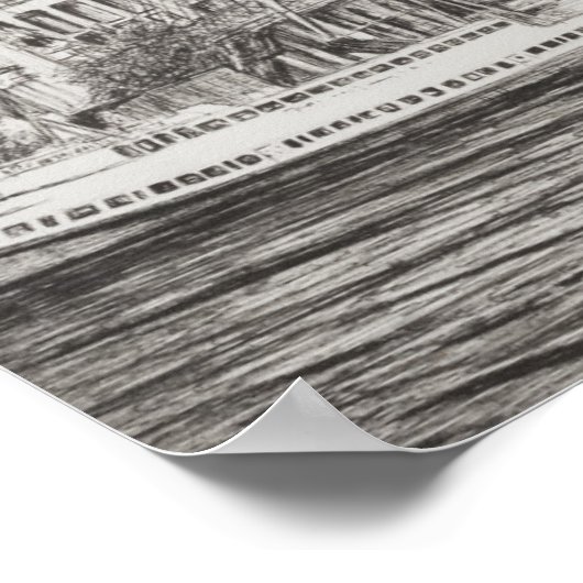 Hungerford Bridge London 30/10/2006 ポスター (角)