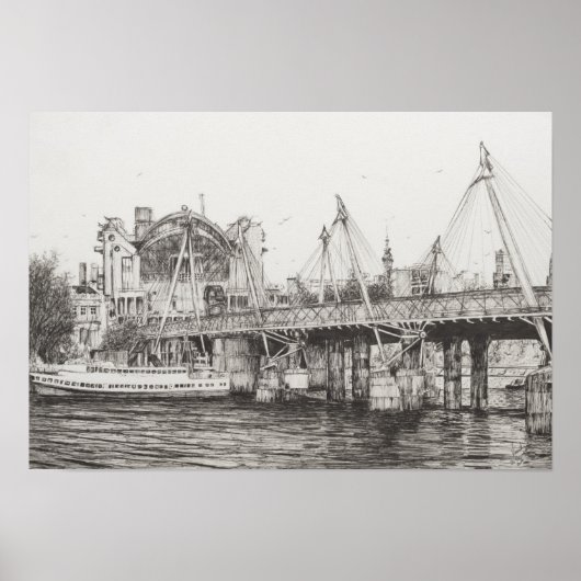 Hungerford Bridge London 30/10/2006 ポスター (正面)