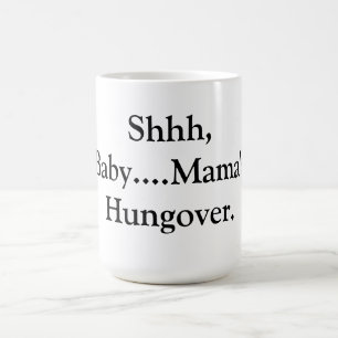 Hungoverのママのコーヒーカップ コーヒーマグカップ