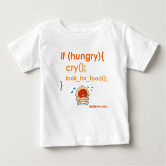 Hungry Baby ベビーTシャツ