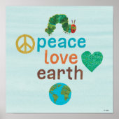 Hungry Caterpillar | Peace, Love, Earth ポスター (正面)