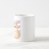 Hungry Ginger Cat  コーヒーマグカップ (中央)