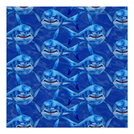 Hungry Great White Shark  ポスター (正面)